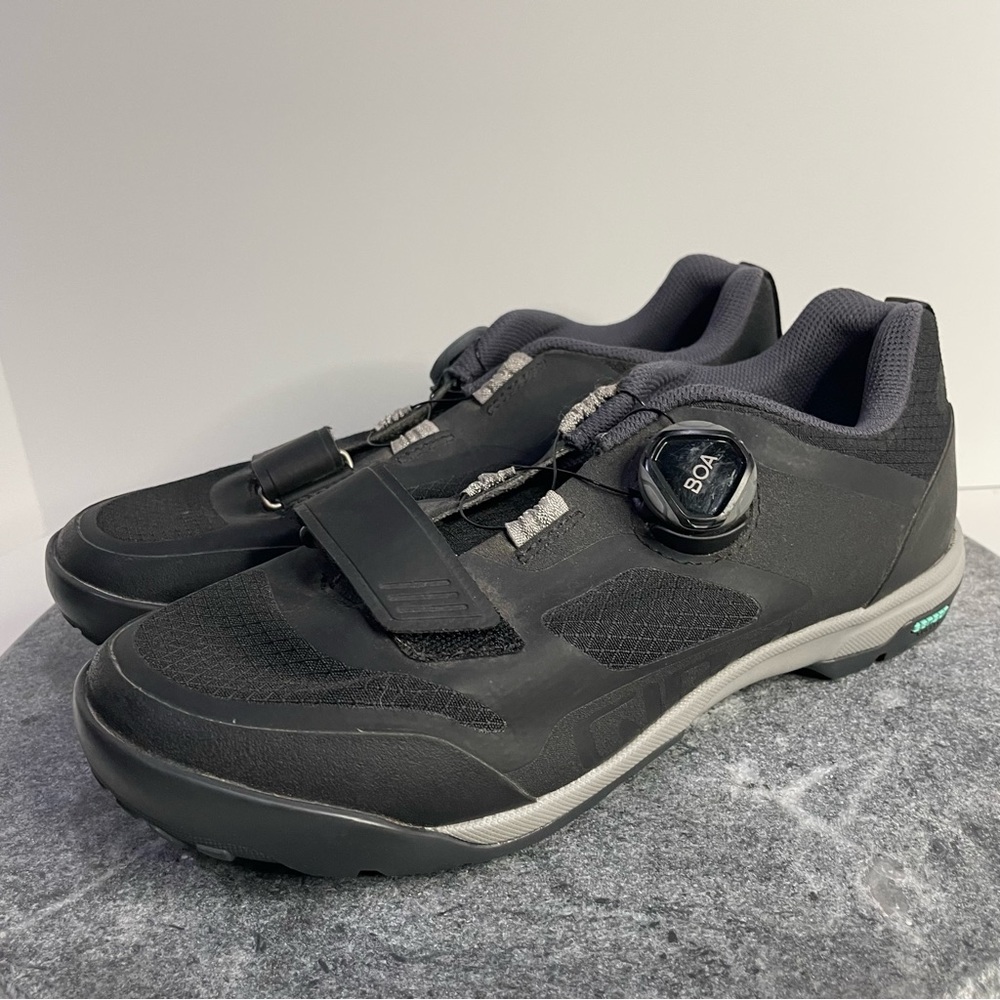 Giro Ventana W Mountain Cycling Shoes 8.5 Black Cord Tie